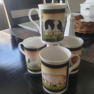 Farm Animal Mugs